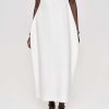 Source Unknown Adua Vase Midi Dress, White