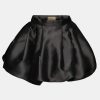 Source Unknown Suki Bubble Hem Miniskirt, Black