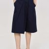 Source Unknown Wrapped Cotton Shorts, Navy