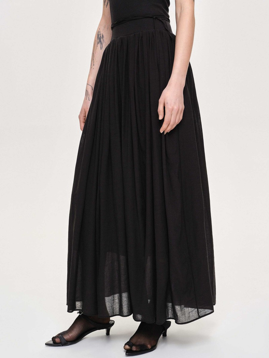 Source Unknown Tulle Slip Dress, Black