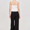 Source Unknown Sevilla Crochet Wide Trousers, Black