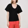 Source Unknown Deep U T-Shirt, Black