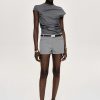 Source Unknown Ulna Welt Pocket Shorts, Grey