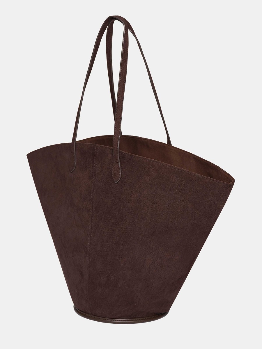 Source Unknown Medium Suede Tote, Toffee