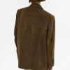 Source Unknown Hailey Lambskin Blazer, Pecan