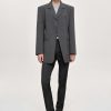 Source Unknown Single-Button Blazer, Charcoal