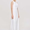 Source Unknown Fitted Maxi Dress, White