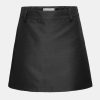 Source Unknown Nylon Suit Miniskirt, Black