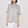 Source Unknown Satin T-Shirt, Silver