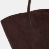 Source Unknown Medium Suede Tote, Toffee