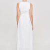 Source Unknown Fitted Maxi Dress, White