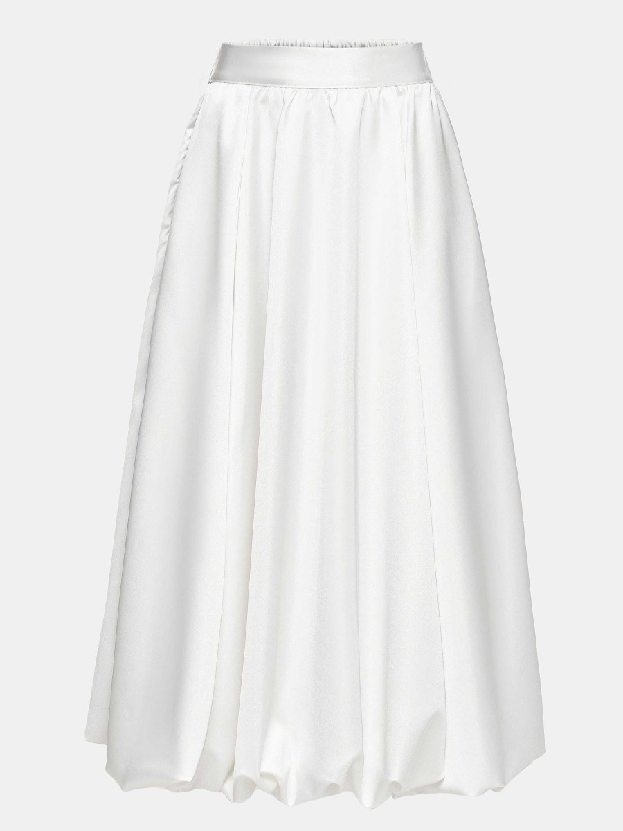 Source Unknown Kaleido Puffball Skirt, White