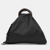 Source Unknown Calfskin Triangle Tote, Black