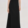 Source Unknown Fitted Maxi Dress, Black