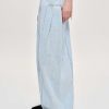 Source Unknown Double Side Oversized Jeans, Light Blue