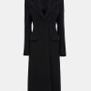 Source Unknown Holin Hourglass Coat, Black