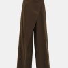 Source Unknown Rennert Criss Cross Trousers, Saddle Brown