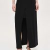 Source Unknown Slit Maxi Skirt, Black